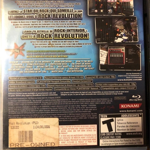 PS3 Guitar Hero Aerosmith/Rock Revolution games - Picture 2 of 6